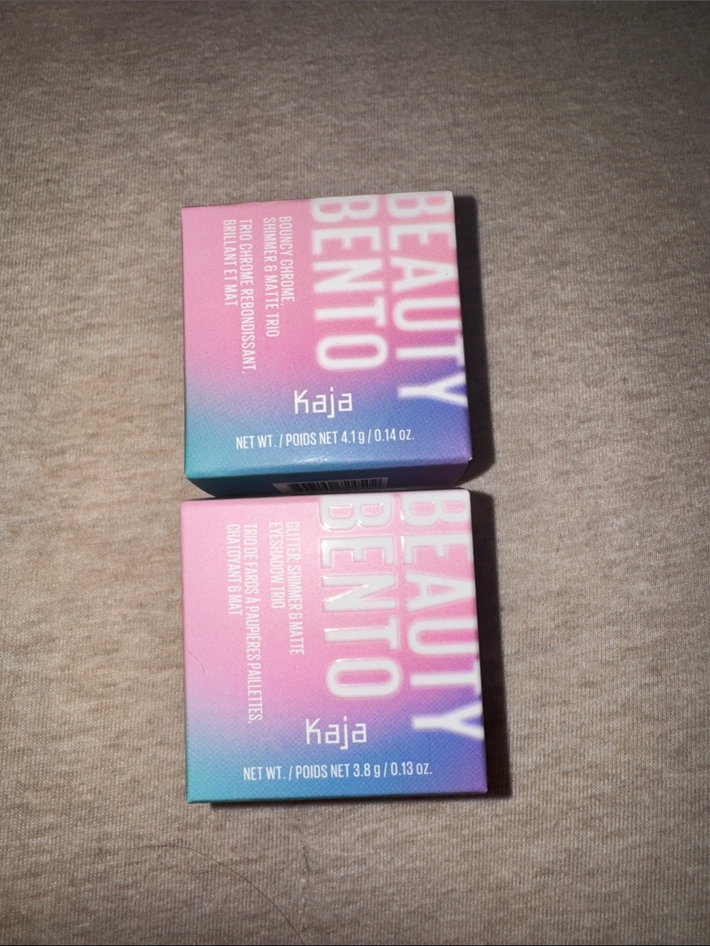 Kaja Beauty Bento Shimmer Trio bundle NIB